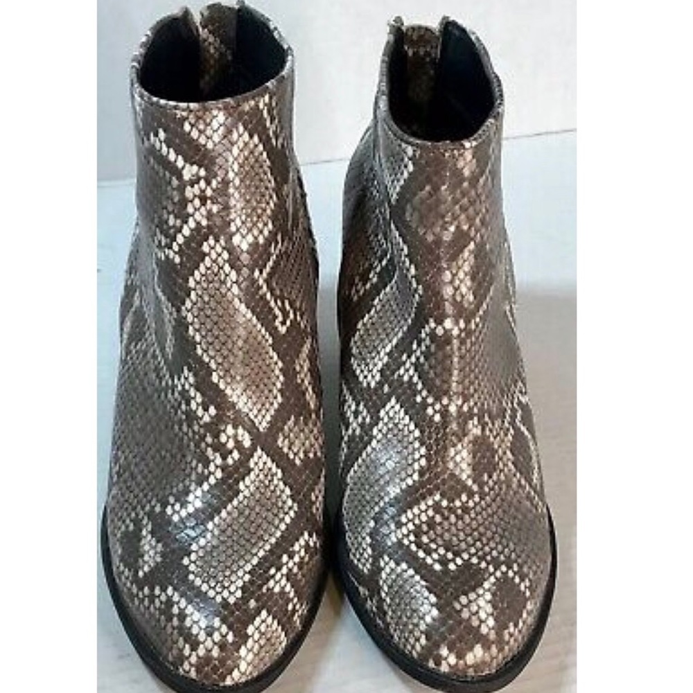 Massini Nora FAUX Snake Skin Boots